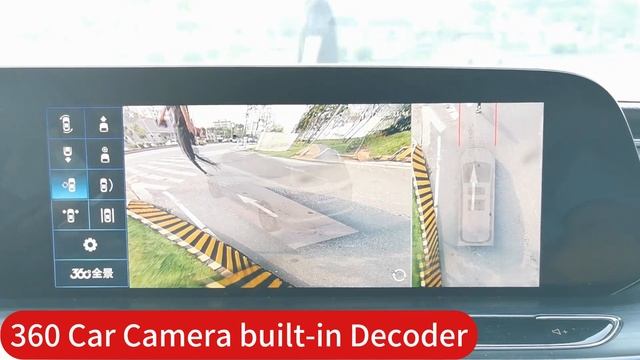 Universal 360 Degree Car Camera System Built-in Decoder 1000S