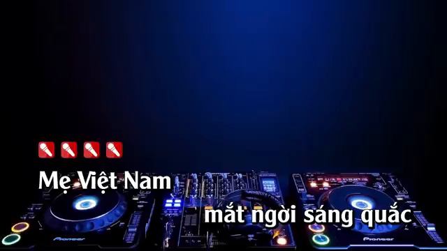 Karaoke Hoa cài mái tóc Remix