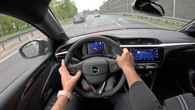 NEW Opel Corsa GS 2024 [1.2 Turbo Hybrid 136hp] |0-100| POV Test Drive #2036 Joe Black