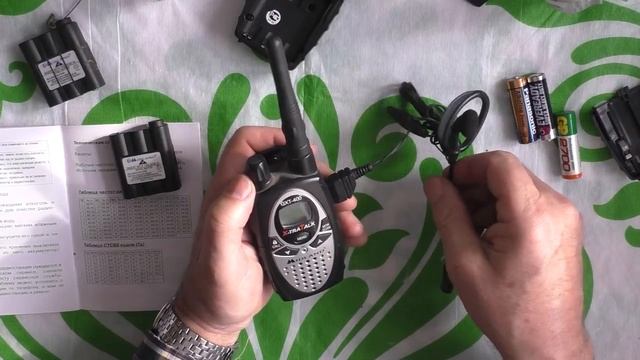 Обзор радиостанции Midland GXT400