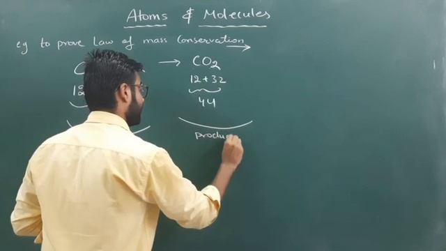 #class9 Atoms & Molecules: Law of Chemical Combination #atom #molecule #class9th