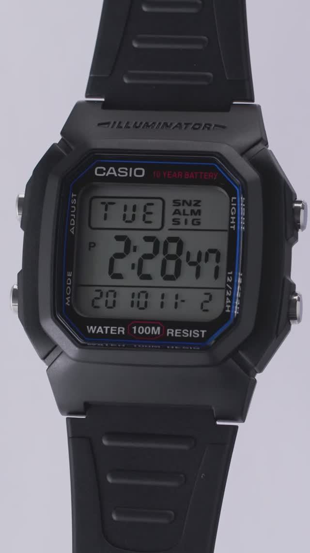 Часы Casio W-800H-1A - купить на Bestwatch.ru