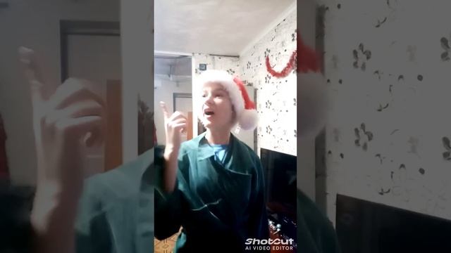 Моя новогодняя заставка к моим видео(решила попробовать выложить отдельно)