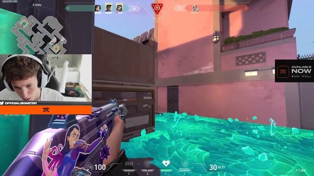 HOW TO PLAY AS SAGE ON SUNSET? FNATIC BOASTER GAMEPLAY! [ VALORANT PRO REPLAYS ]