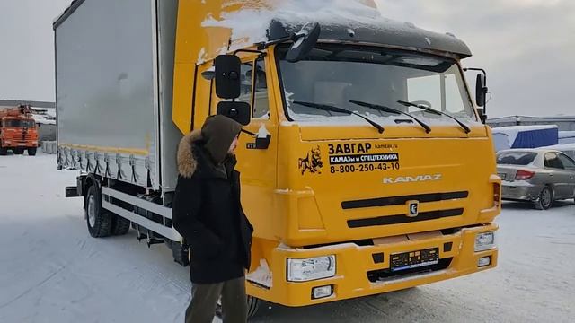 КАМАЗ 4308 Шторник. Отзыв нашего покупателя из г. Тюмень от 22.01.2021 г.