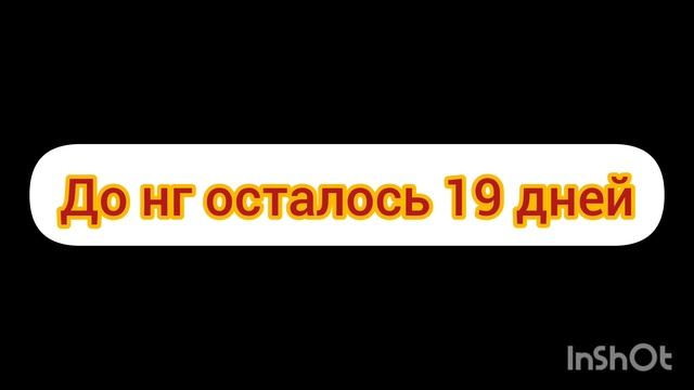 до нг осталось 19 дней