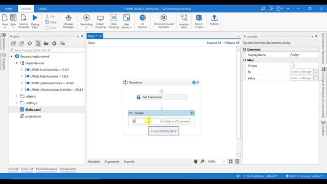 UiPath Tamil - Securestring to Normal String