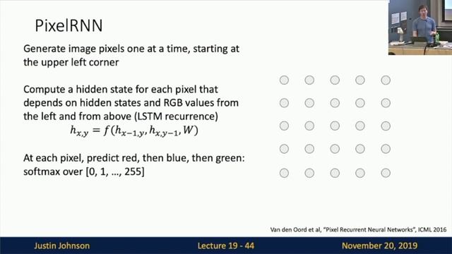 Lecture 19_ Generative Models I