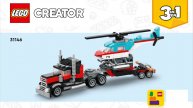 LEGO. Лего. грузовик трейлер. LEGO Creator 31146
