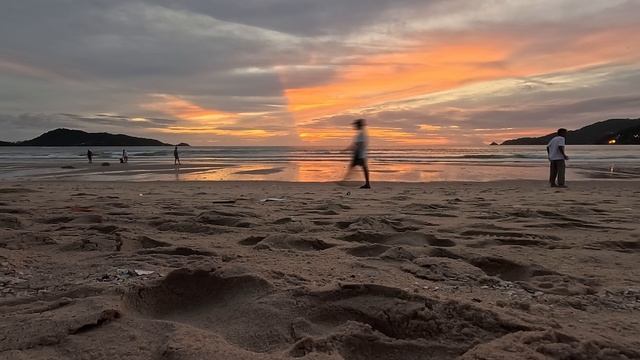 Patong sunset time