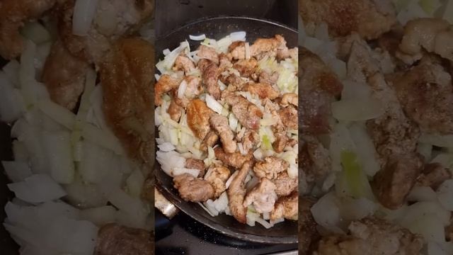 Мясная поджарка