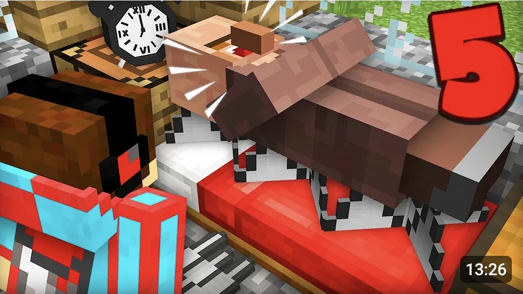 5 СПОСОБОВ КАК РАЗБУДИТЬ ЖИТЕЛЕЙ В МАЙНКРАФТ | Компот Minecraft