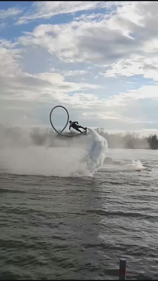 Флайборд зимой в Краснодаре 🤩