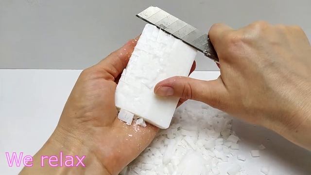 Soap Cutting ASMR ! Only Soap Cubes #ASMR ! Satisfying Video!