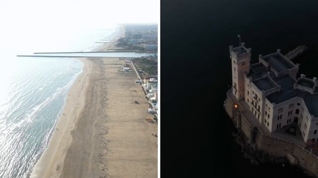 caorle venezia  mira mare trieste  per via mare