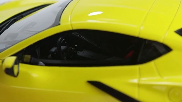 Topspeed 1/18 Chevrolet Corvette Z06 2023 Accelerate Yellow (TS0428) Resin car model available now