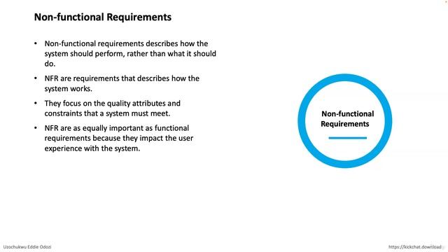 13 - Nonfunctional requirements
