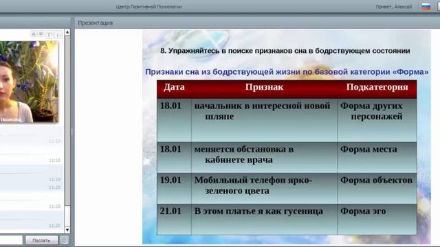 Ольга Носикова. Курс по осознанным сновидениям