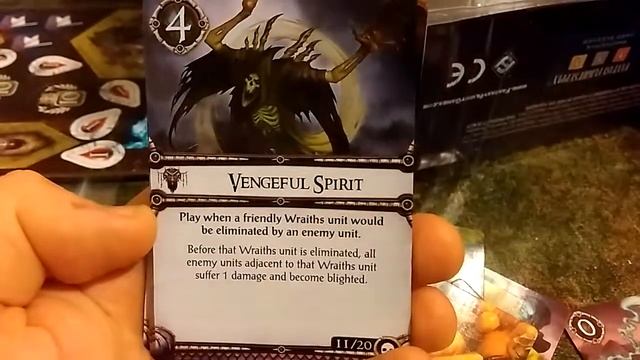 Battlelore. Lorecards herald of dreadfall