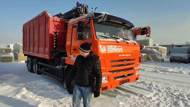 КАМАЗ 65115 Ломовоз. Отзыв нашего покупателя из г. Салават от 3.02.2021 г.