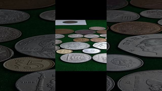 Видео обзор по монетам Мексики часть 1