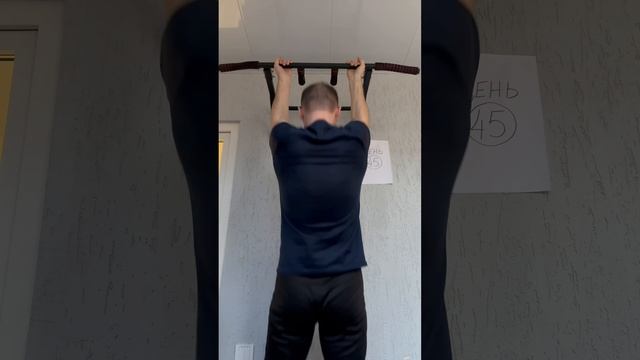 5000 подтягиваний за 100 дней - день 45 #спорт #sports #подтягивания #pullups