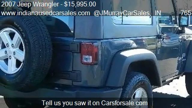 2007 Jeep Wrangler X Sport Utility 2D - for sale in LAFAYETT