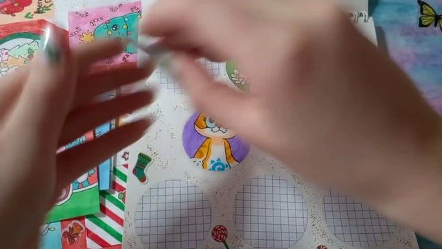 💗 Бумажные сюрпризы✨/ Обмен новогодними подарками 🎁/ Dreams Maya