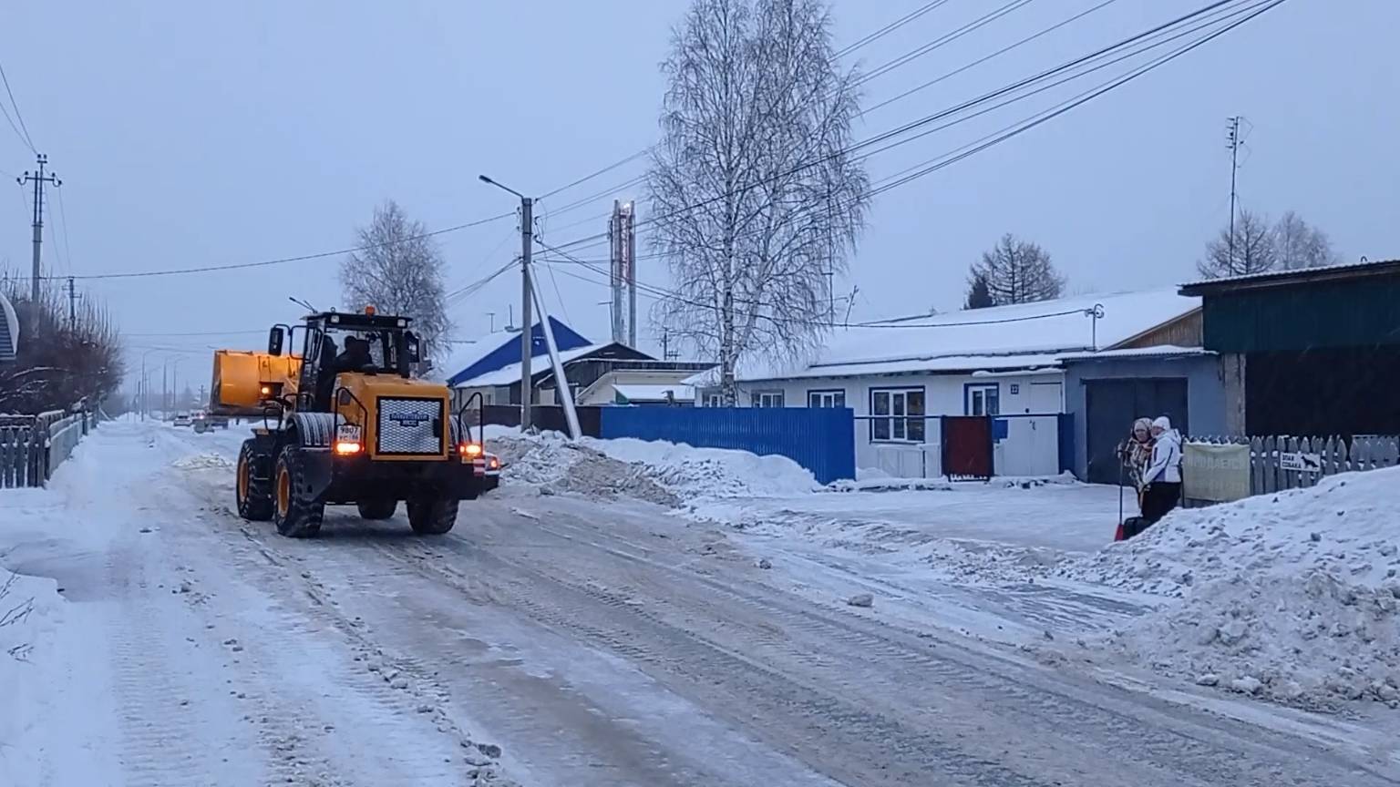 В Советском дважды в неделю проходят проверки по качеству уборки снега