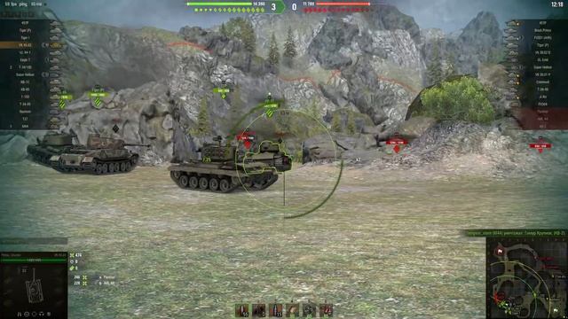 VK 45.03 - УЧИМСЯ ИГРАТЬ - ВСЕ ВЪЕХАЛИ В ОДИН ФЛАНГ