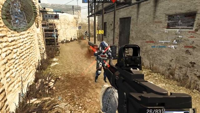 Warface PvP #9 командный бой "Посёлок"
