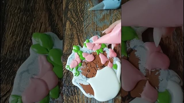 Урок "Букет цветов в чайничке". Часть 1.
