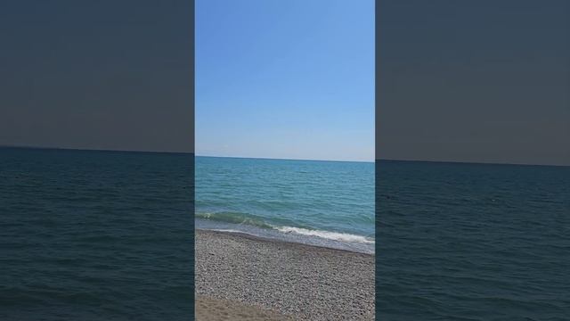 Пляж в Абхазии