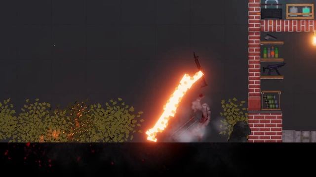 People fight against mutants in People Playground!