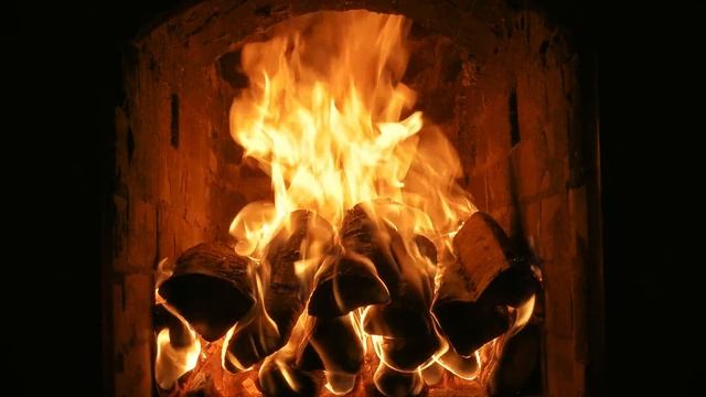 🔥 Relaxing Fire Sounds - The BEST Burning Fireplace with Crackling Fire Noise (3 HOURS) Fireplace 4