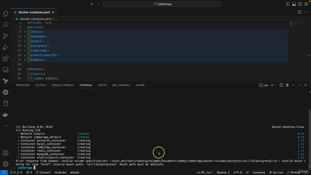 26 - Start docker compose services
