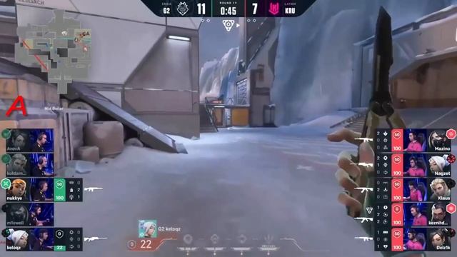 Winner to Semifinals! KRU Esports vs G2 Esports  HIGHLIGHTS VCT 2021 Stage 3 Masters Berlin.