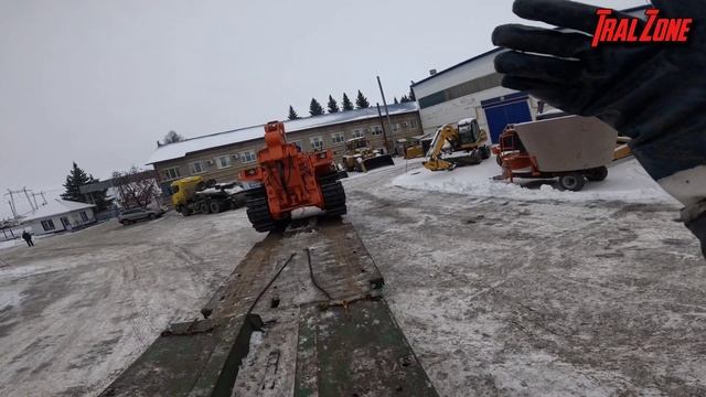 ЗАГОНЯЮ на трал ЛЕГЕНДАРНЫЙ трактор Т-330.