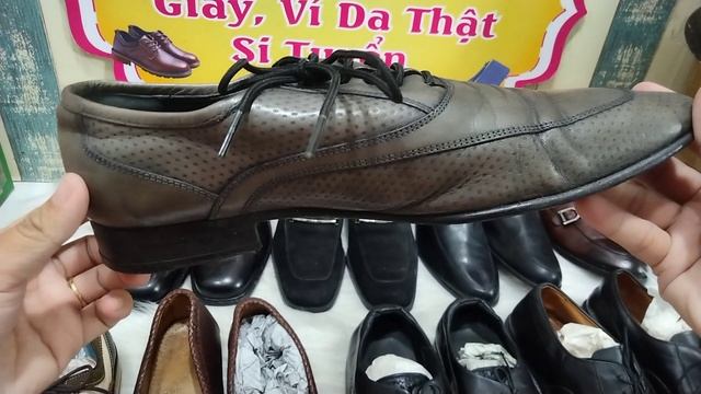 Sale Giày Da Thật 190k ngày 7.9