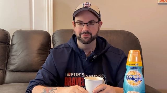 CINNABON COFFEE CREAMER FROM INTERNATIONAL DELIGHT E107