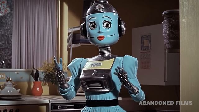 Джетсоны (The Jetsons) в стиле 50х - видео (нейросеть)