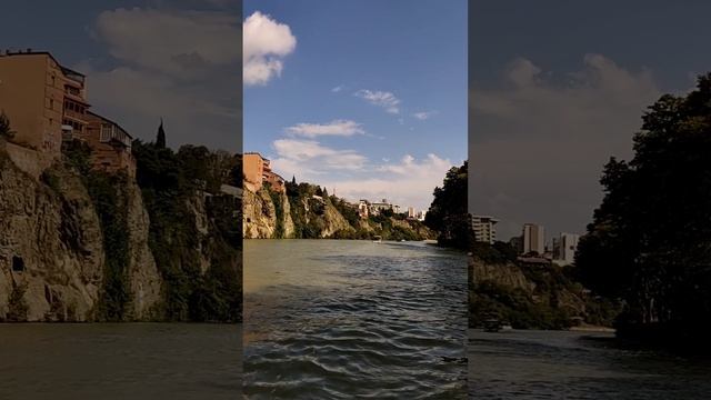 Путешествие в Грузию. Тбилиси. Прогулка по Куре