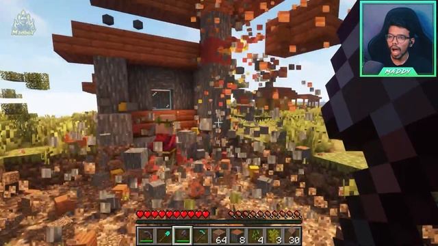 Minecraft, BUT I CAN CRAFT GAINT TOOLS 😍 | in Telugu | Maddy Telugu Gamer