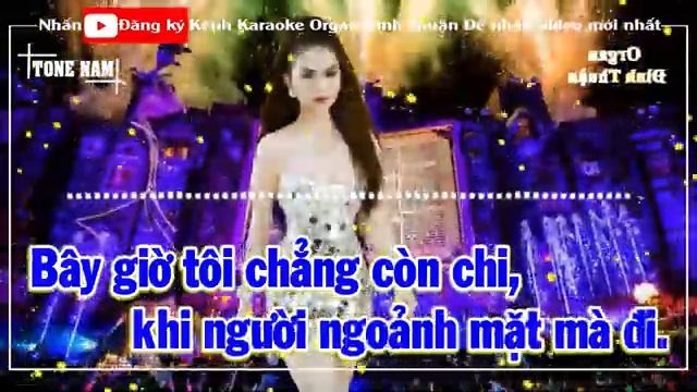 Cho Vừa Lòng Em Karaoke Remix Tone Nam