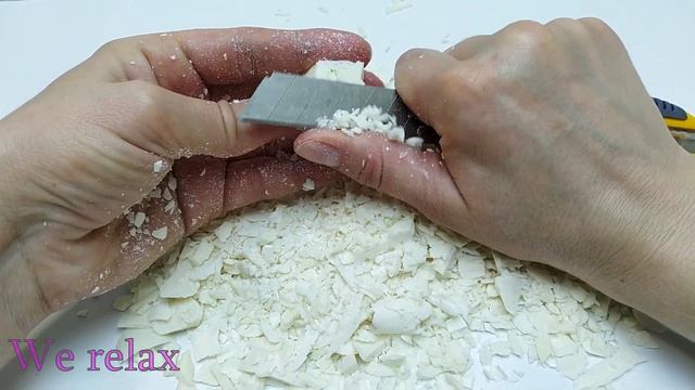 Soap Cutting ASMR ! Relaxing Sounds Video ! Dry Soap Carving #ASMR !