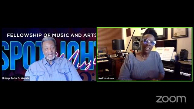 SPOTLIGHT ON MUSIC INTERVIEW WITH ELDER LINELL ANDREWS