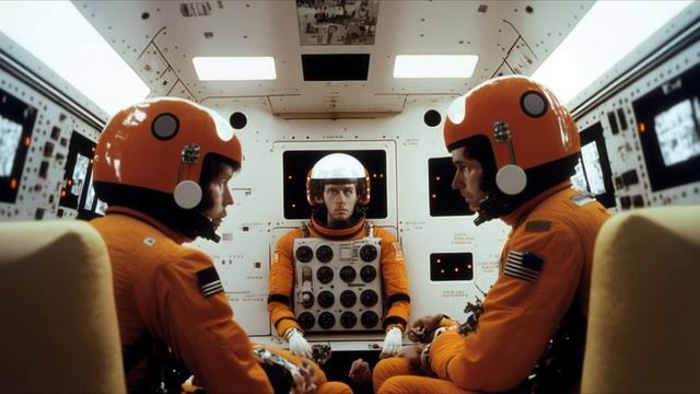 Одиссея 2001 «Заводной апельсин», режиссёр Стэнли Кубрик (1972) - нейросеть