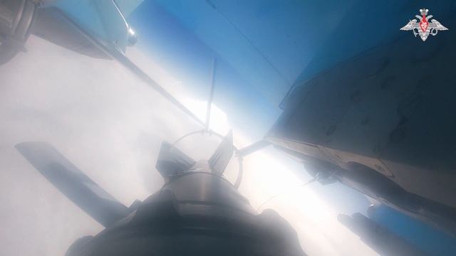Боевая работа Су-34 в приграничном районе Курской области