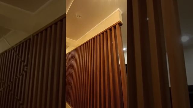 Реечная поворотная перегородка