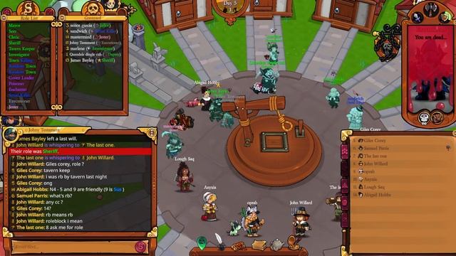 Twon of Salem 2 Live Stream but I forget to read comments